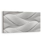 Olla 14942YD Geometrik Desen Görseli Yatay Dar 60x30 cm Kanvas Tablo