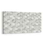 Olla 14949YD Geometrik Desen Görseli Yatay Dar 60x30 cm Kanvas Tablo