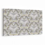 Olla 14951Y Geometrik Desen Görseli Yatay 30x20 cm Kanvas Tablo