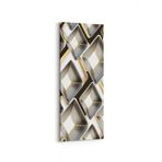 Olla 14961DI Geometrik Desen Görseli Dikey İnce 30x90 cm Kanvas Tablo