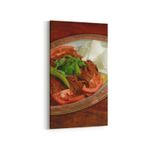 Olla 14966DD Gıda Görseli Dikey Dar Kanvas Tablo, Ölçü 50X100