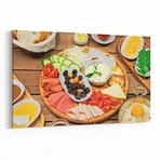 Olla 14967Y Gıda Görseli Yatay Kanvas Tablo, Ölçü 70X50