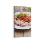 Olla 15187DD Gıda Görseli Dikey Dar Kanvas Tablo, Ölçü 60X120