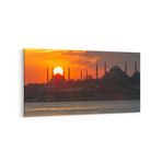 Olla 18102YD Yapı Görseli Yatay Dar Kanvas Tablo, Ölçü 160X80