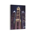 Olla 18265D Yapı Görseli Dikey Kanvas Tablo, Ölçü 60X90