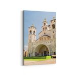 Olla 18542D Yapı Görseli Dikey Kanvas Tablo, Ölçü 70X105