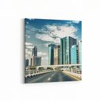 Olla 18723K Yapı Görseli Kare Kanvas Tablo, Ölçü 60X60