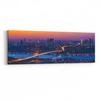 Olla 18881YI Yapı Görseli Yatay İnce Kanvas Tablo, Ölçü 90X30
