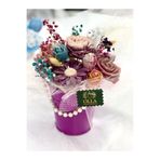 OLLA CANDLE AND DECOR Kişiye Özel Çiçek Mum Buketi – Dekoratif ve Kokulu Özel Tasarım Mum