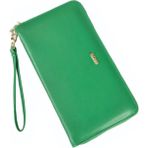 Ollbag 1018 Cilt Büyük Boy Cüzdan / Clutch Çanta Benetton Yeşil - Çok Renkli - Standart