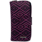 Ollbag OL-1064L Büyük Boy Kadın Cüzdan - Mor - Siyah