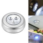 OLLEVRA Kablosuz Spot Pilli 3 Ledli Dolap Lambası Dokunmatik Led Lamba