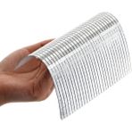 OLLEVRA Kare Silver Cam Mozaik 30x30 cm Fayans Çıkartmaları El İşi Kare Cam Fayans Kendinden Yapışkanlı Aynalı Dekor Pan