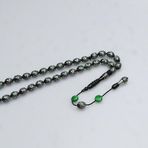 Oltu Taşı Yesil Damla İçi Damla Tespih
