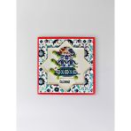 Ölüdeniz Temalı Polyester Kabartmalı Kaplumbağa Desen Magnet 7 X 7 Cm – Dekoratif Hediyelik Buzdolabı Süsü (Kod:1202)