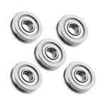 Oluklu, Kasnak Tekerleği Metal u Oluk kapalı Kılavuz Tekerlek Kasnak raylı Topak 10 Adet Küçük Kasnak U604zz 4 * 13 * 4mm
