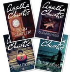 Ölüm Saatleri - Ölüm Büyüsü - Ölüm Oyunu - Ölüm Adası - 4 Kitap - Agatha Christie + Caprice B112 Kalem