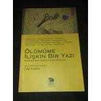 Ölümüme İlişkin Bir Yazı Pakistan-Hint Edebiyatından Öyküler (Sahafiye Kitap)