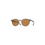Olv5459su178253 Unisex Güneş Gözlüğü Mavi Kemik Çerçeve Kahverengi Lens Uv400