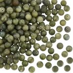 OLYCRAFT 203 – 208 adet üzerinde 8 mm doğal Tayvan yeşim boncuklar, doğal yeşil Jasper boncuklar, yuvarlak, gevşek değerli taş boncuklar, enerji taşı boncuklar, bileklik, kolye, küpe, takı üretimi