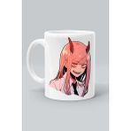 Olympus Plus My Dress Up Darling Marin Kitagawa Anime Karakter Baskılı Beyaz Kupa Bardak - 325 ml