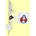 Olympus Plus Rem Karakter Re Zero Anime Tasarım Baskılı Beyaz T Sap Kupa Bardak - 250 ml