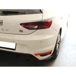 Om Goto Garaj Seat Leon Mk3 Aero Tampon Sağ - Sol Flapları Parlak Siyah Plastik