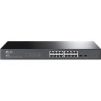 Omada Tp-Link SG2218P 16 Port Poe+ 10-100-1000 Mbps L2 Yönetilebilir Switch 2 SFP Port