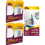 Omak 3 Lü Paket Mıknatıslı Kapı Sinekliği Tülü 2 Adet Pencere Sinekliği Paketi