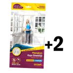 Omak Mıknatıslı Kapı Sinekliği Tülü 60x210 Cm 2 Paket Sineklik Perde