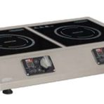 Omake Cam Yüzeyli İkili İndüksiyon Ocak, 2X2500 W, Elektrikli IND11.I25.2500.Z5F