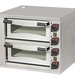Omake Çift Katlı Pizza Fırını, Elektrikli 2X39cm Pizza Kapasiteli FPZ01.E21.0402.U50