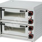 Omake Çift Katlı Pizza Fırını Elektrikli 4+4X25 Cm Kapasiteli FPZ01.E21.0502.U50