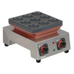 Omake Elektrikli Manuel Büyük Top Poffertjes Model Tekli Pankek Makinesi Zamanlayıcılı PFR01.E11.1501.Z5F