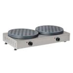 Omake Elektrikli Teflonlu Pankek Makinesi 2'Li Elektrikli 28,5Kg Omk.PNK04.E21.0037.Z5F