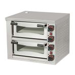 Omake FPZ01.E21 Elektrikli 40x40 cm 2 Katlı Pizza Fırını
