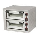 Omake FPZ01.E21 U50 Elektrikli 2 Katlı Pizza Fırını 62x62