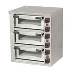 Omake FPZ01.E31 Elektrikli 40x40 cm 3 Katlı Pizza Fırını
