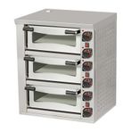 Omake FPZ01.E31 Elektrikli 72x72 cm 3 Katlı Pizza Fırını