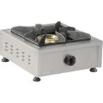 Omake Gazlı Set Üstü Tekli Mini Ocak, 37X43X21 Cm, OCK03.N11 - Inox