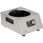 Omake IND25.I15 Cam Yüzeyli Wok Indüksiyon Ocak, 5000 W, Elektrikli - Inox