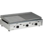 Omake IZG02.N11 Z5F Döküm Pleyt Izgara, 80 Cm, Gazlı - Inox