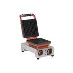 Omake Kare Waffle Makinesi Brüksel 4x6