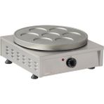Omake KRP03.E11 Z5F 7 Bölmeli Düz Tekli Krep Makinesi, Elektrikli - Gri