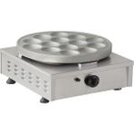 Omake PNK03.N11 14 Bölmeli Tekli Pankek Makinesi, Gazlı - Gri