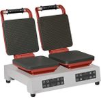 Omake Waffle Makinesi WFL21.E25 Z5F Kare Çiftli 0901 - Inox