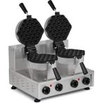 Omake WFL12.E22 Zamanlayıcılı Balls Çiftli Waffle Makinesi, Elektrikli - Inox
