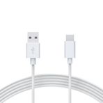 Omars Beyaz USB Type-C 3A Şarj ve Data Kablosu