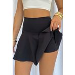 ömba spor Yüksek Bel Volanlı Şortlu Spor Etek Deniz Şortu Skirt With Shorts