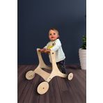 Ombi Baby Bebek Yürüteci Çok Amaçlı Ahşap Modüler 4’ü 1 Arada